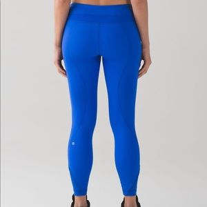 Blue Lululemom Leggings
